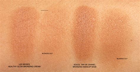 chanel cream bronzer swatches